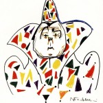 Disegno per "I clowns": il clown bianco, Cineteca comunale, Rimini